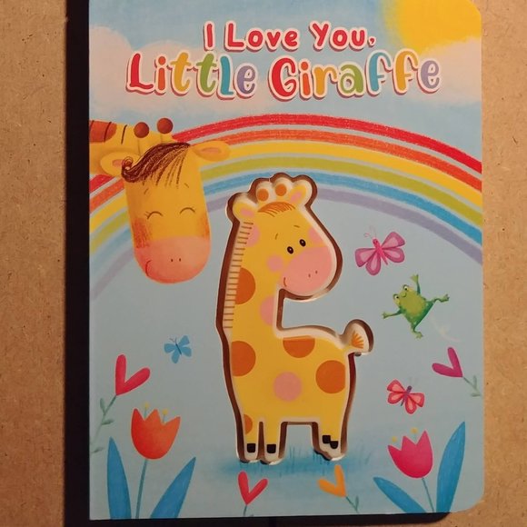 LOT OF 2 NEW CHILDREN'S BOOKS I LOVE YOU, LITTLE GIRAFFE & I LOVE YOU, LOVE BUG - Picture 1 of 4